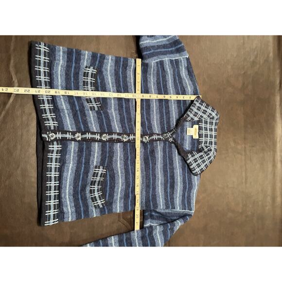 Talbots Pure Merino Wool Cardigan Sweater Women Size Medium Long - Picture 4 of 5